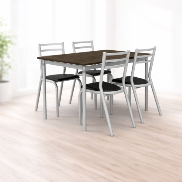 Mesa Dora + Sillas Azabaches