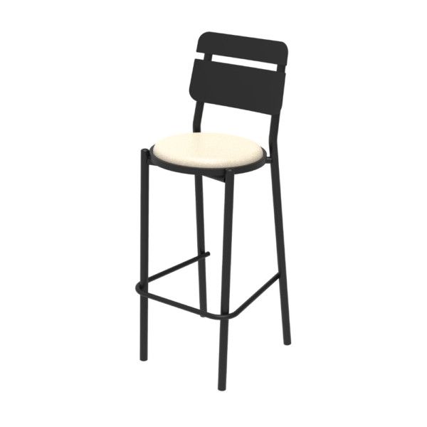 BANQUETA INDIA - ASIENTO TAPIZADO