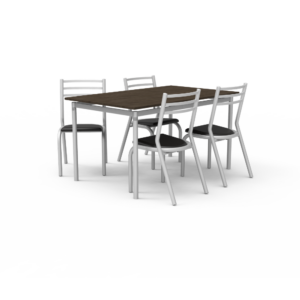 Mesa Dora + Sillas Azabaches